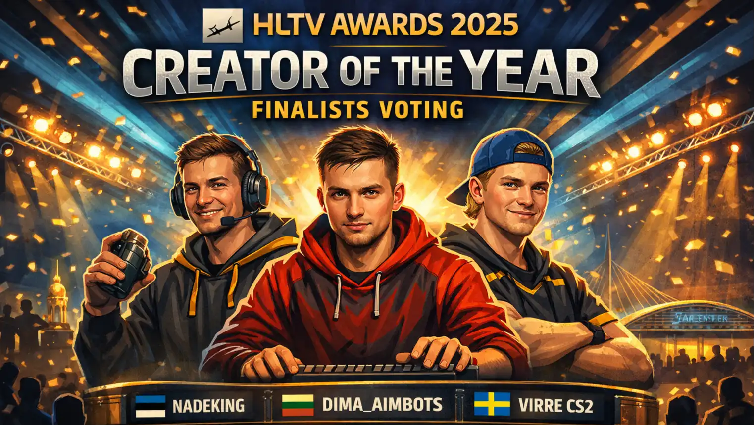 HLTV Awards 2025: Creator of the Year Finalists Revealed